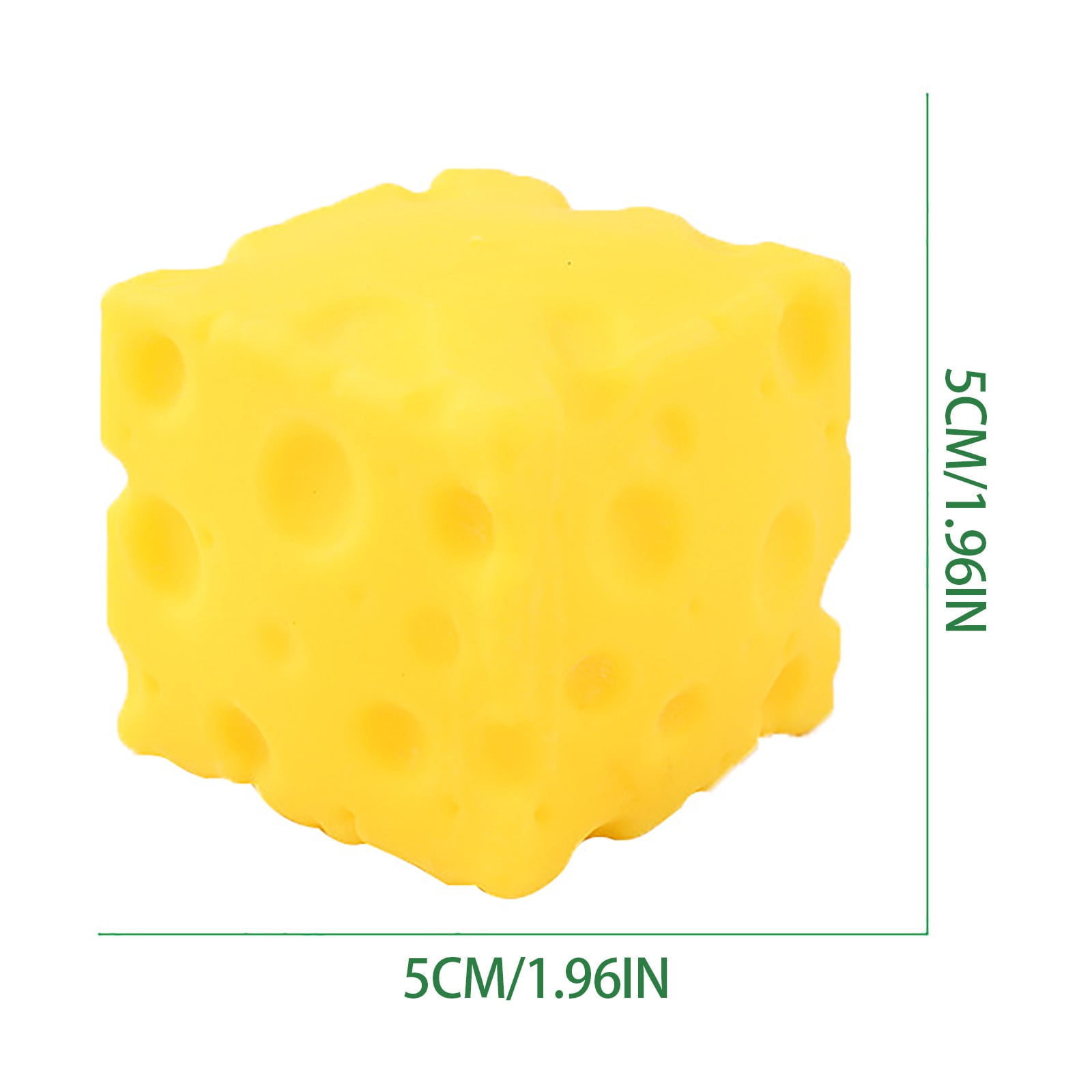 Squishy,Yellow Cheese Squeeze,Soft Novelty, Rebounding Sensory,Help for Relax,Focus, Sensory
