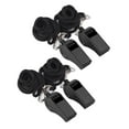 thumbnail image 2 of Oraceous 3PCS Emergency Whistle Training Whistle Set with Lanyard Coaches Whistle Referees Whistle Loud and Clear Plastic Whistles, 2 of 10