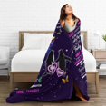 thumbnail image 4 of Bestie Gifts to My Bestie Blanket, Best Friend Birthday Gifts for Women Bestie Sister, Teen Girls Long Distance Friendship Gift, Gift for Her Throw Blankets 50''''x60'''', 4 of 5