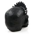 thumbnail image 4 of Durable Resin Charms Skull Model for Masquerade Costume Parties Decoration Collectibles Model Home Bar Cafe Decor Black, 4 of 7