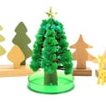 thumbnail image 6 of Magic Growing Christmas Tree, Crystal Christmas Tree, Green Presents Novelty Kit,Grow a Christmas Tree Kit & Accessories,Party Toys Christmas Decorations and Paper Growing Christmas Tree Ornament, 6 of 9