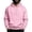 Pink, variant on GrmtClth Hoodies for Men Relaxed‑Fit Long Sleeve Pullover Sweatshirt Drawstring Pocket Casual Daily‑Wear Hooded Tops