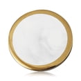 thumbnail image 1 of Bebida de cerámica Countertop Protector Protector Oficina Comedor Mesa Mesa Bandeja Holiday Crafts Regalos Arte Bar Café Accesorios Oro Ronda AweSitey HA012722-04, 1 of 7