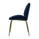thumbnail image 4 of Set de 4 Sillas Vanguardista Mundo In Treviso Velvet Azul, 4 of 9
