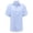 Sky Blue, variant on T Shirts for Women 2026 Summer Cotton Linen Short Sleeve Button Down Collared Business Casual Office Work Tshirt Blouse