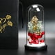 thumbnail image 3 of Fiudx Adorno para Árbol de Navidad, Iluminación Led, Cubierta de Cristal con Alce de Cedro y Detalles En Polvo Dorado, Ideal para Regalar En Navidad, Elegante Decoración para El Hogar, 22,5 Cm de Alt, 3 of 3