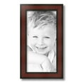 thumbnail image 2 of ArtToFrames 8x16" Honors Mahogany Picture Frame, Brown Wood Poster Frame, with Regular Glass and 2 (FBPL-5155), 2 of 7