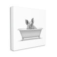 thumbnail image 3 of Stupell Industries Smiling Farm Pig Bathroom Tub Graphic Art Gallery Wrapped Canvas Print Wall Art, Design by Annalisa Latella, 3 of 7