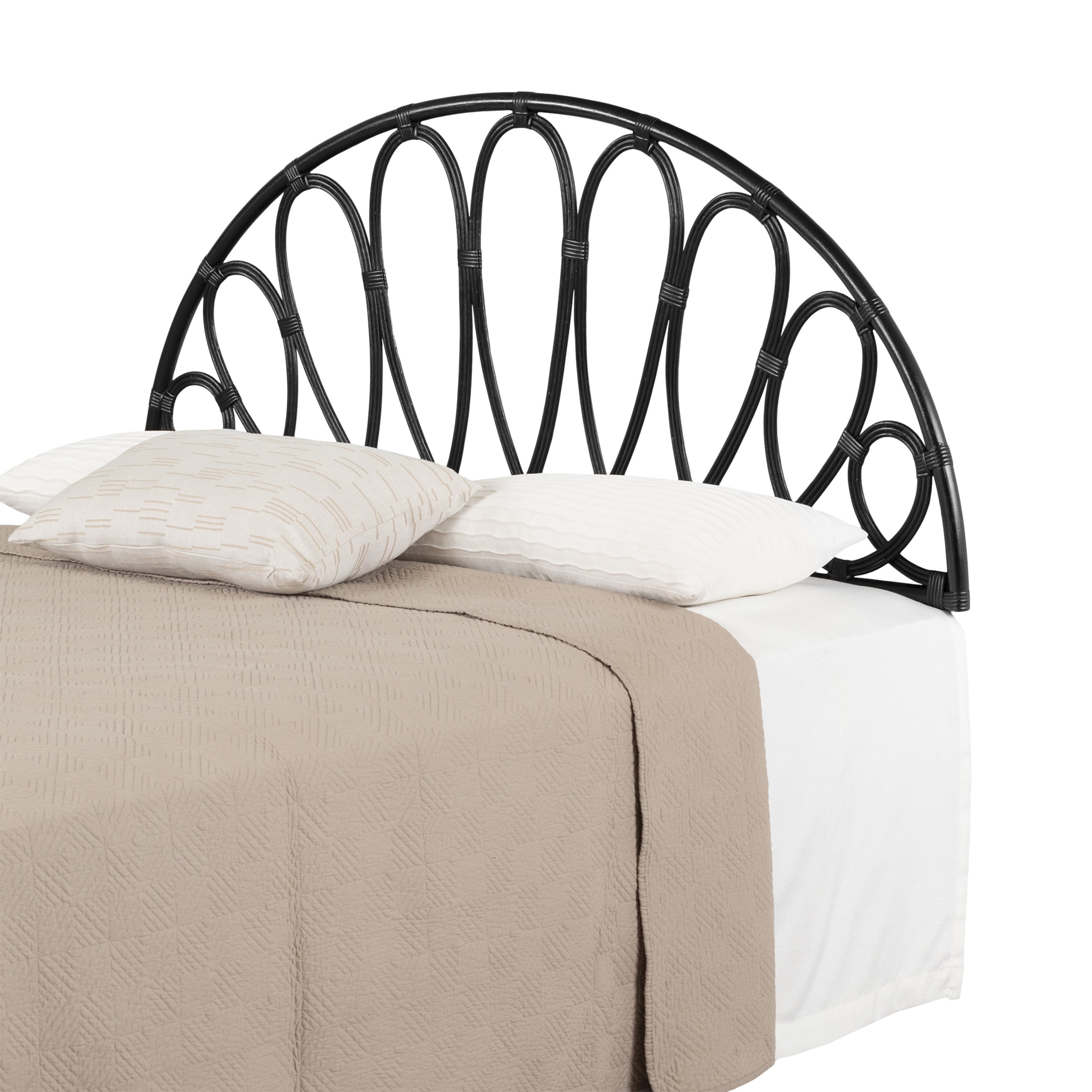 South Shore Hoya, Bohemian Harmony Headboard, Full/Queen Black