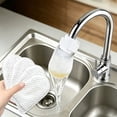 thumbnail image 5 of Faucet Filter Cotton Bag,Universal Faucet Filter Bag With Sediment Barrier, Disposable Sink Faucet Filter Bags for Sand, Sediment, Rust, Scale And Impurities 30 Filter Bags With 3 Cable Ties, 5 of 9