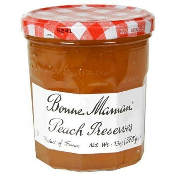 Bonne Maman Preserves Peach - 13 oz Pack of 4