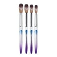 thumbnail image 1 of 4 Piece Gradient Rod Brush Set Stainless Steel for Crystal Carving Sculpting Detailed Designs Ergonomic Handle, 1 of 6