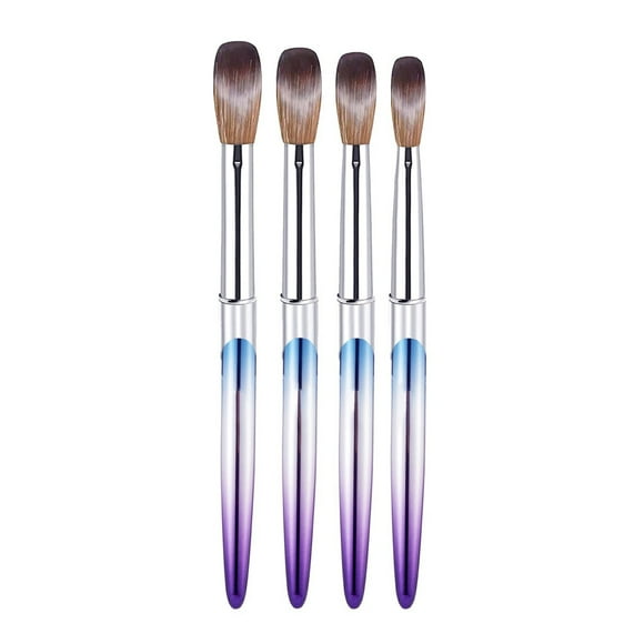 KBANNICAL 4 Piece Gradient Rod Brush Set Carving & Sculpting Tools Temporary Eyebrow Dark Wax Eyebrow Stick Brow Tint Dark Brow Wax Pencil Eyebrow Soap Wax Bar