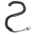 thumbnail image 1 of 8mm 99 Beads Crystal Prayer Beads Tasbih Tasbeeh Masbaha Bracelet Islamic Muslim, 1 of 5