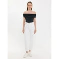 thumbnail image 2 of Off-Shoulder Ruched Bodycon Top, 2 of 5