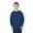 Deep Navy, variant on Hanes ComfortBlend® EcoSmart® Boy`s Crewneck Sweatshirt