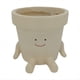 thumbnail image 1 of Maceta con Cara Sonriente, Maceta Divertida para Plantas de Interior y Exterior, Macetas con Cabeza , Maceta Decorativa con Cara Única B, 1 of 5