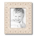 thumbnail image 2 of ArtToFrames 8" x 10" Cream Picture Frame, 8x10 inch Wood Poster Frame (WOM-5086), 2 of 7