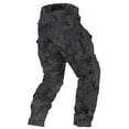 thumbnail image 2 of TRGPSG Men's Work Pants with Knee Pads, 10 Pockets ,Camo Outdoor Hunting Pants Waterproof Hiking Work Trousers(No Belt),Dark Camo Size 30, 2 of 5