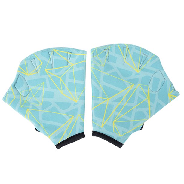 Guantes de natación antideslizantes ajustables transpirables y de secado rápido para hombres y