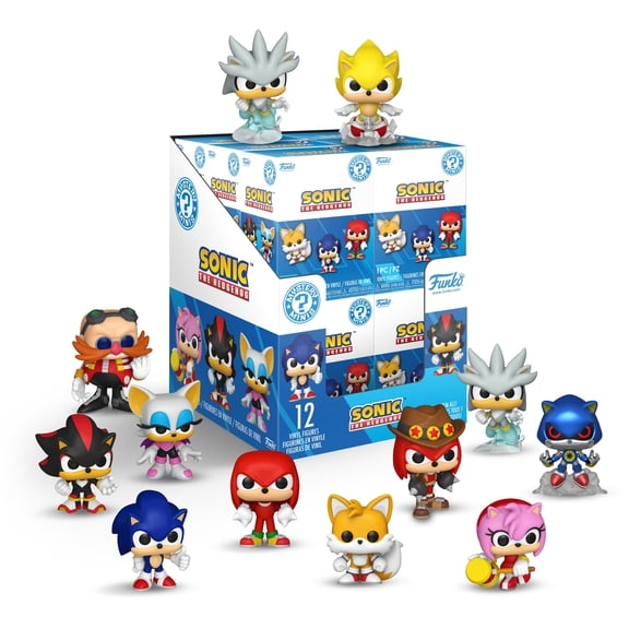 Funko Mystery Mini: Sonic The Hedgehog (One Random Mystery Mini Per Purchase)