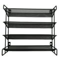 thumbnail image 1 of Estante de especias de 4 niveles, soporte de almacenamiento de especias de metal que ahorra espacio para encimera de cocina, 1 of 8
