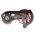 thumbnail image 2 of Rodillo de bicicleta Sistema de ruedas de polea de cambio de bicicleta de fibra de carbono ligero rodillo de guía de rodamiento de cerámica Irfora Rodillo de bicicleta, 2 of 7