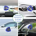 thumbnail image 6 of Windshield Cleaning Tool, Car Window Cleaner Windshield Cleaner with 4 Reusable and Washable Microfiber Pads and Extendable Handle Auto Inside Glass Wiper Kit, 6 of 6