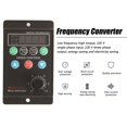 thumbnail image 3 of Convertidor de FRECUENCIA TRIFÁSICO 750W Entrada de una sola fase Controlador de Velocidad del motor Controlable programable de FRECUENCIA Variable Variable, 3 of 7