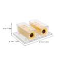 thumbnail image 2 of HEALEEP Power Distribution Block Car Audio Power Supply Zinc Alloy Multi 1Pcs, 2 of 8