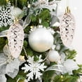 thumbnail image 2 of 10 Uds. Colgantes de conos de pino Adornos de árbol de Navidad decoraciones colgantes para fiesta de Navidad, 2 of 5