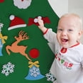 thumbnail image 2 of Juego de Árbol de Navidad JanHm de Fieltro Artesanal con Adornos para Niños, 2 of 3