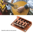 thumbnail image 4 of 4 String Guitar Fixed Bridge Electric Bass Hardtail Saddle Bridge Tool Metal Hardtail Bridge For Ukulele Mandolins, 4 of 8