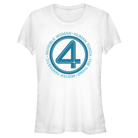 Juniors The Fantastic Four: First Steps Family Number T Shirt