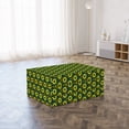 thumbnail image 3 of Yellow and Green Foldable Mattress, Vintage Hexagons, 74.8" x 35.4", Green Yellow Green, by Ambesonne, 3 of 6