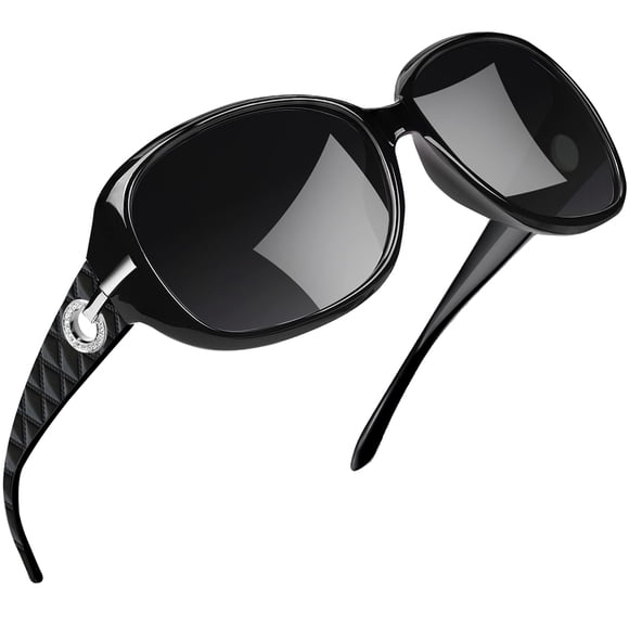 Gafas de sol Joopin Big Butterfly negras polarizadas UV400 para mujer
