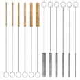 thumbnail image 1 of Juego de 12 Cepillos de Alambre de Latón y Acero Inoxidable de 12 Pulgadas de , Cepillo para Limpiar Tubos de y Orificios, 1 of 5