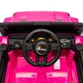 thumbnail image 5 of iRerts 12V Ride on Cars with Remote Control, Powered Ride on Toys Truck with Bluetooth, Music, MP3/USB Port, Detachable Steering Wheel, Electric Cars for Kids Boys Girls 3-6 Ages, Pink, 5 of 6