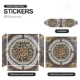 thumbnail image 5 of Decal Skin for PS4 Slim / PS4 Pro / PS4, Whole Body Vinyl Sticker Cover for Playstation 4 Console and Controller (Mediterranean style mosaic Around-1), 5 of 5