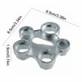thumbnail image 5 of Faucet Aerator Removal Wrench, Furenl 6-In-1 Faucet Removal Tool - Metal Key with Front & Reverse Threads for Bathroom & Kitchen, 5 of 6