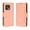 Pink, variant on Case for OnePlus 10 Pro 5G Cover Adjustable Detachable Card Holder Magnetic closure Leather Wallet Case - Black