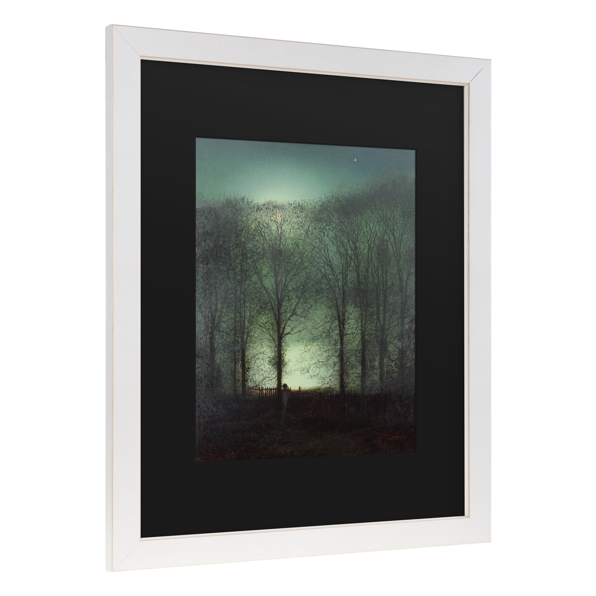Trademark Fine Art 'Figure in the Moonlight' Canvas Art by John Grimshaw