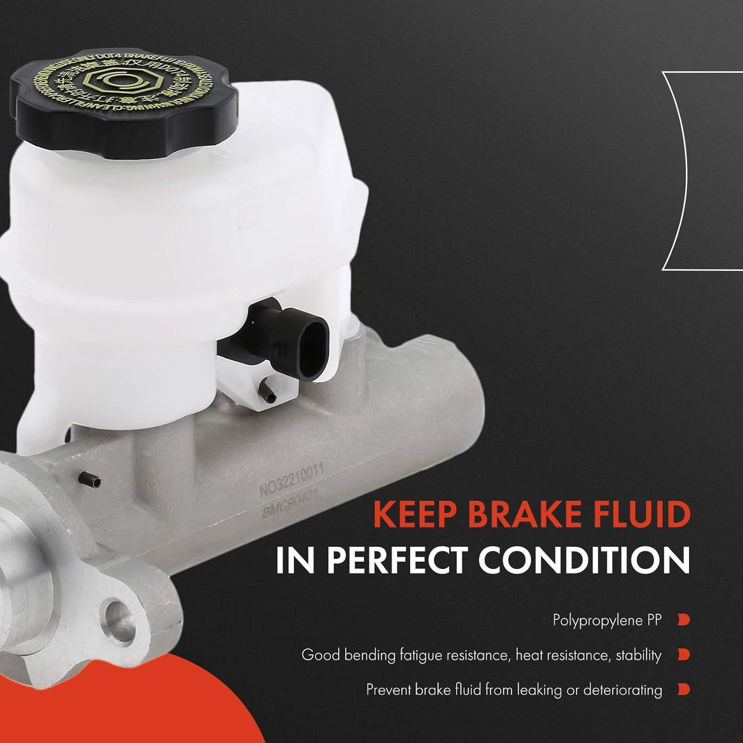 A-Premium Brake Master Cylinder Compatible with Buick, Chevrolet, Oldsmobile and Pontiac Vehicles - Allure, LaCrosse, Regal, Impala, Monte Carlo, Venture, Montana, Grand Prix, Century, Intrigue