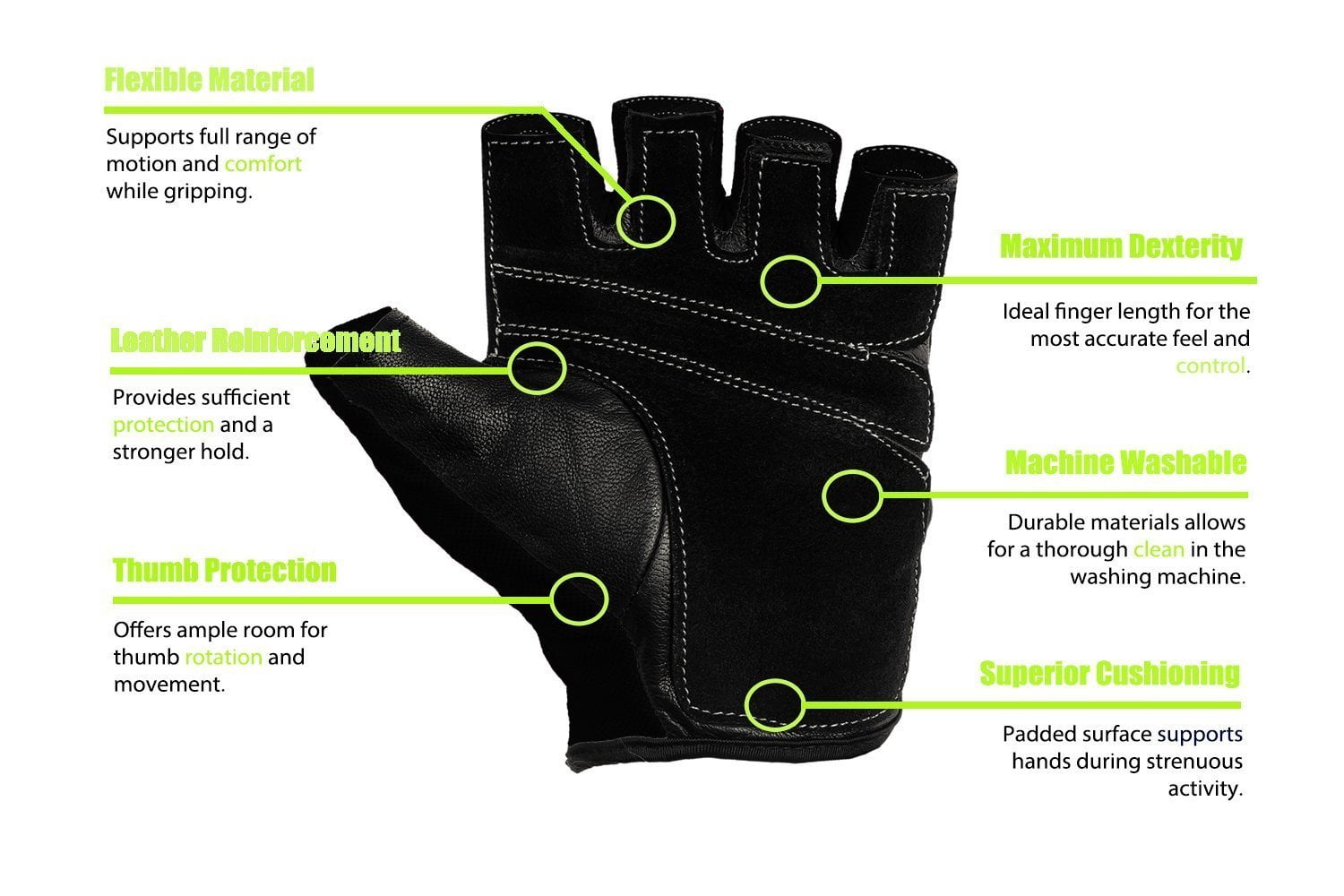Rowing Weightlifting RIMSports Workout Gloves for Men and Women Breathable Weight Lifting Gloves for Gym Exercise Cycling Training Leather Palm Padded Thumb Protected Against Calluses Blister 