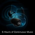 thumbnail image 5 of Maxell Mini True Wireless Earfin Style Earbuds, Black, 5 of 5