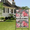 thumbnail image 4 of Spring Summer Multicolored Flower Leaves Garden Flag 28x40 Inch Double Side for Outdoor Courtyard Garden Decor Flowers Welcome Holiday Flag for Outside Decoration, 4 of 6