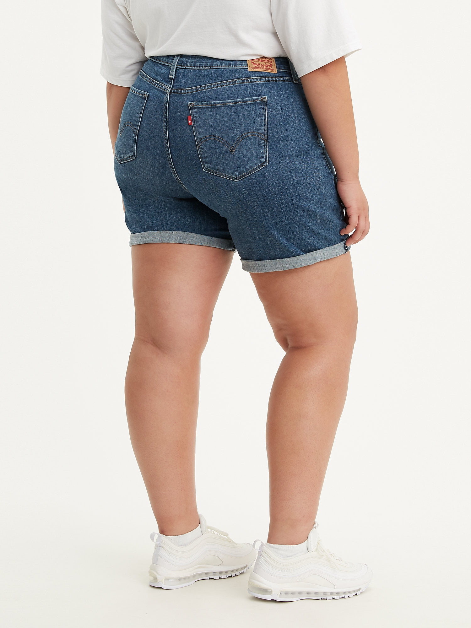 Levi's Women's Plus Size New Jean Shorts 