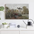 thumbnail image 3 of Vintage Landscape Wall Art Framed Canvas Cottage Painting Rose Garden Wall Art Vintage Print Country Kitchen Print Posters Neutral Aesthetic Vintage Fall Autumn Wall Art Nature Pictures 12"x16", 3 of 5