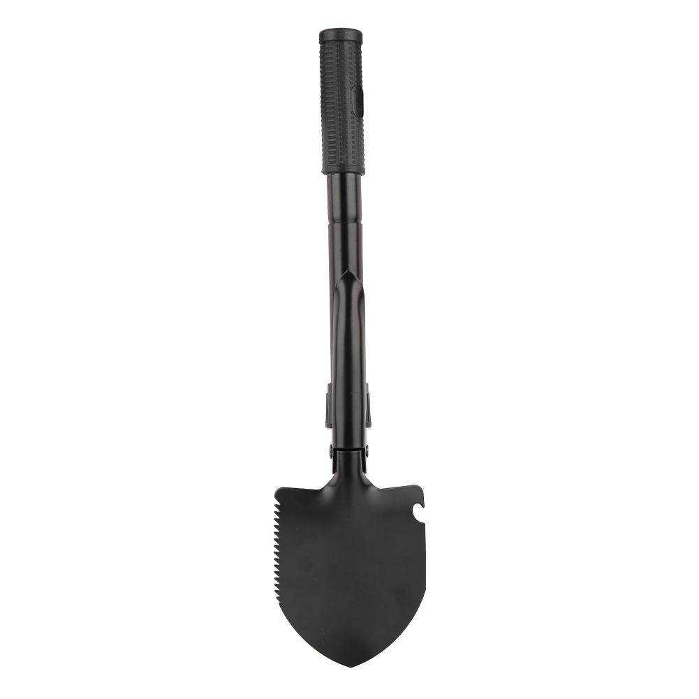 Rdeghly Multifunction Folding Survival Shovel with Compass for Outdoor