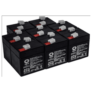 SPS Brand 6V 1 Ah (Terminal T1) Replacement battery (SG0610T1) for Powersonic PS618 (8 PACK)